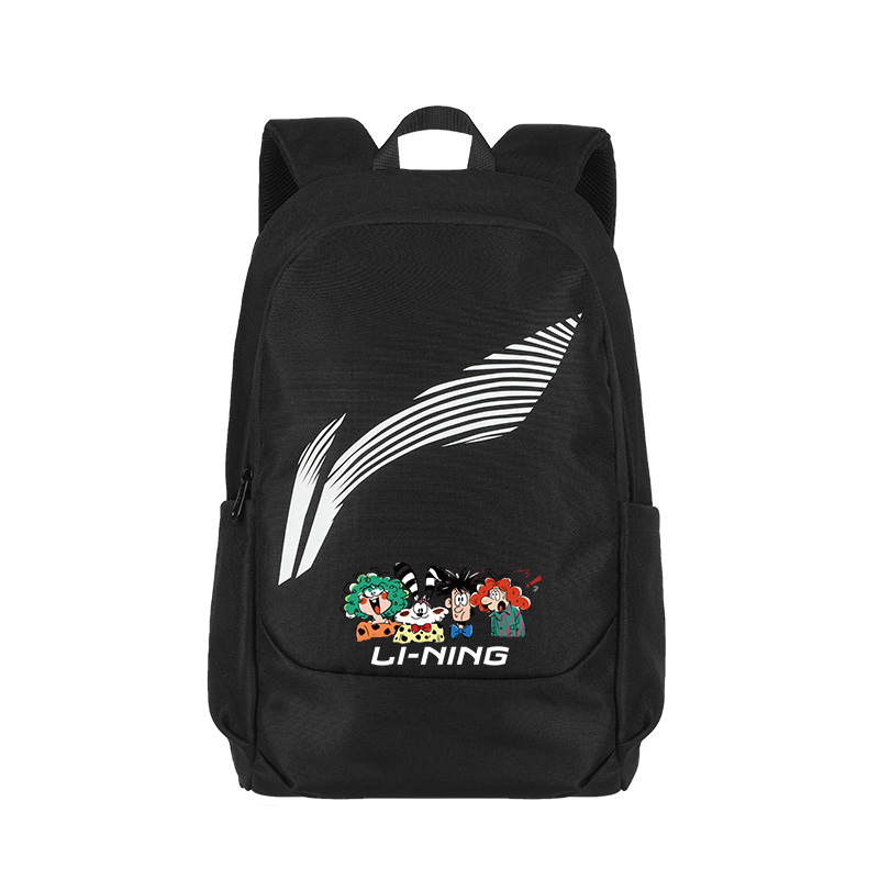 Li-Ning Li Ning Polyester Backpack Regular Unisex Black