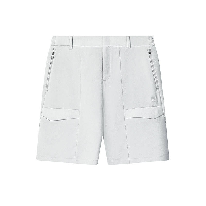 FILA WHITE Casual Shorts Men's Mountain Stone Gray
