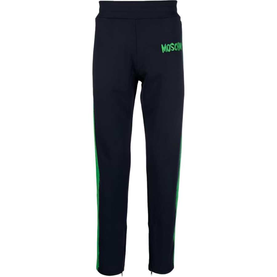 Moschino Logo Printed Tapered Sweat Pants