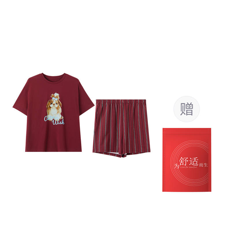 HONGDOUJUJIA Pajama Set Women's
