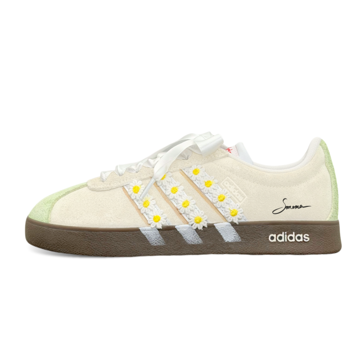 Adidas Adidas VL COURT 2.0 The Wizard Of Oz German Army Trainers Unisex Custard