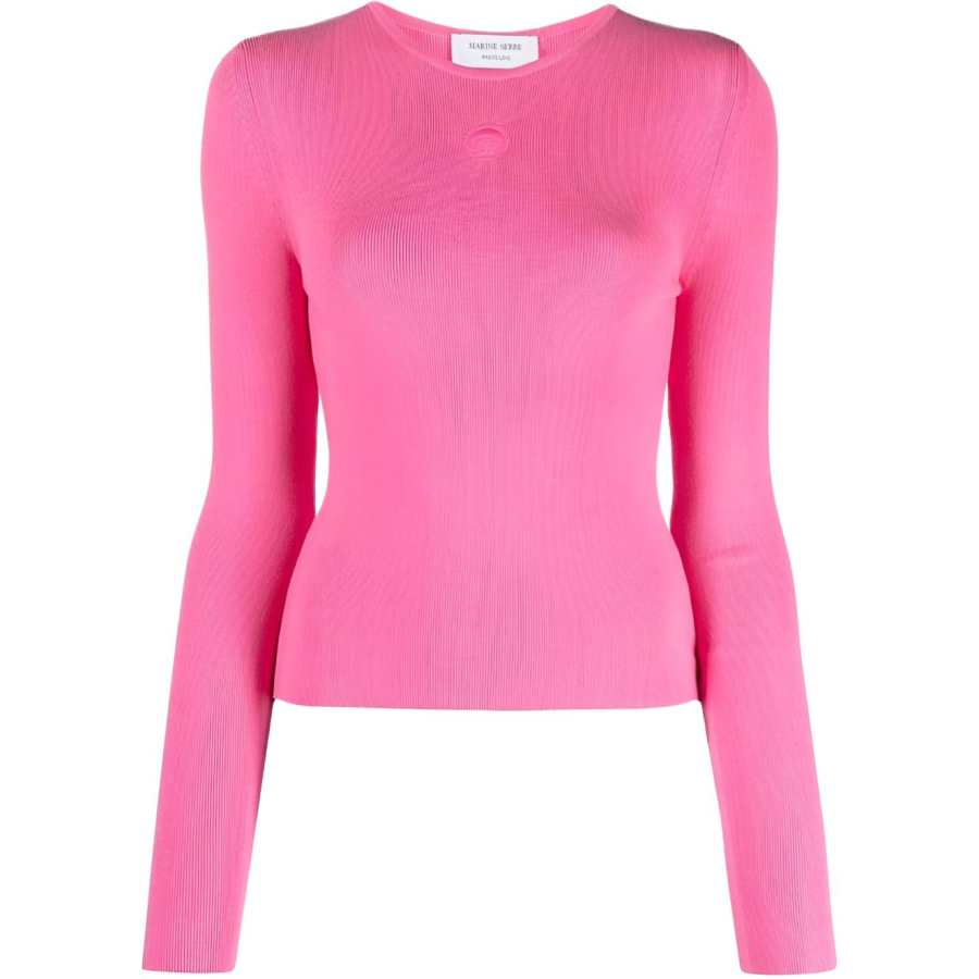 Marine Serre SS24 Knitwear Women's Pink