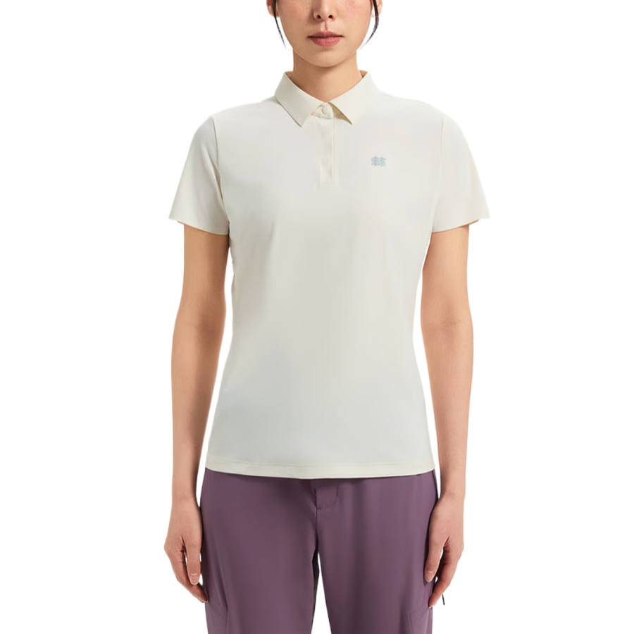 KOLON SPORT T Shirts Women's Lapel Moderate