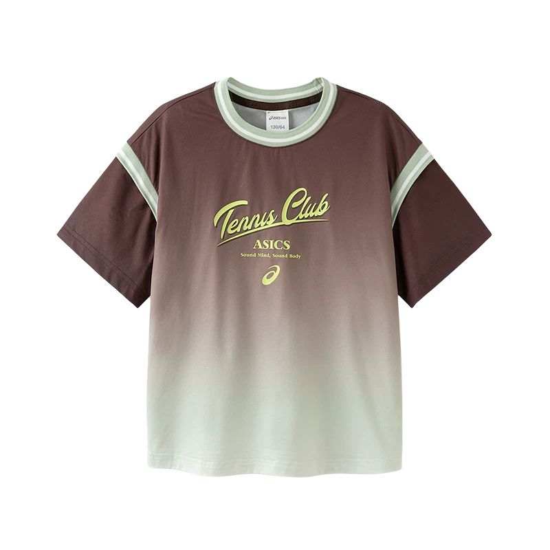 ASICS ASICS Kids' Quick Dry T Shirts Crew Neck Thin