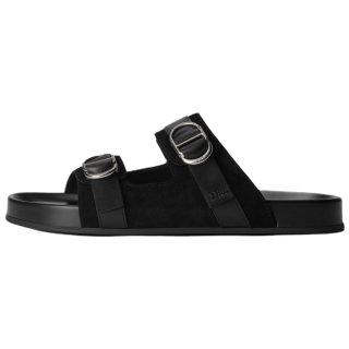 DIOR Aqua Slide Slippers Men's Black