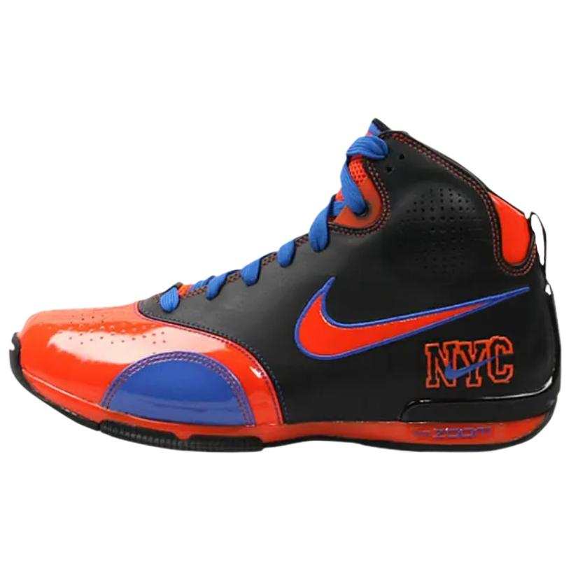 Nike Nike Zoom BB Basketball Shoes Men's Black Orange Blue