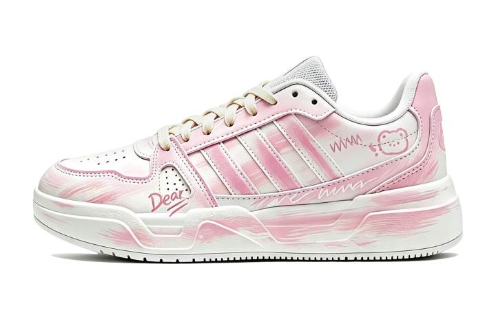 Adidas Adidas ENTRAP Low top Skateboard Shoes Unisex White Pink