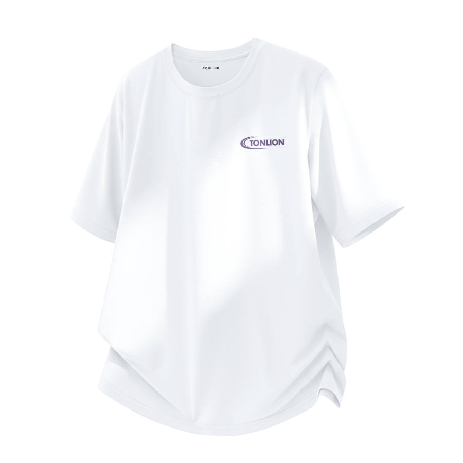Tonlion T Shirts Unisex Crew Neck Moderate Straight Fit