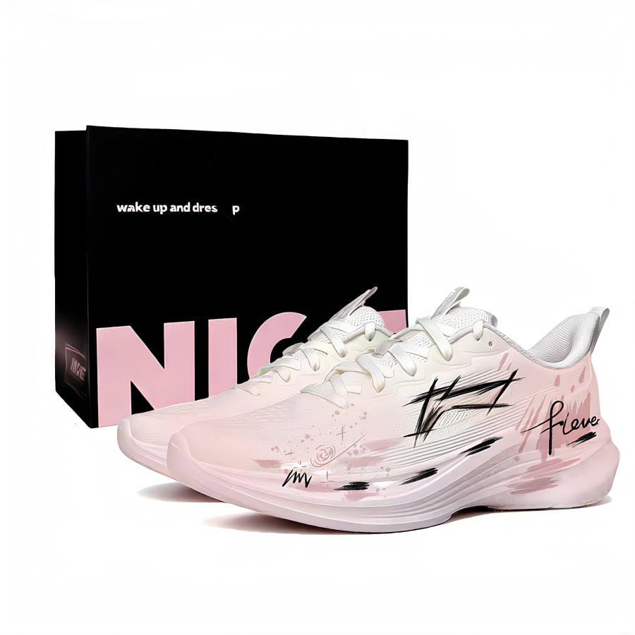 Li-Ning Li Ning Light Breeze Cushioning Breathable Low top Casual Physical Fitness Test & Exam Racing Marathon Running Shoes