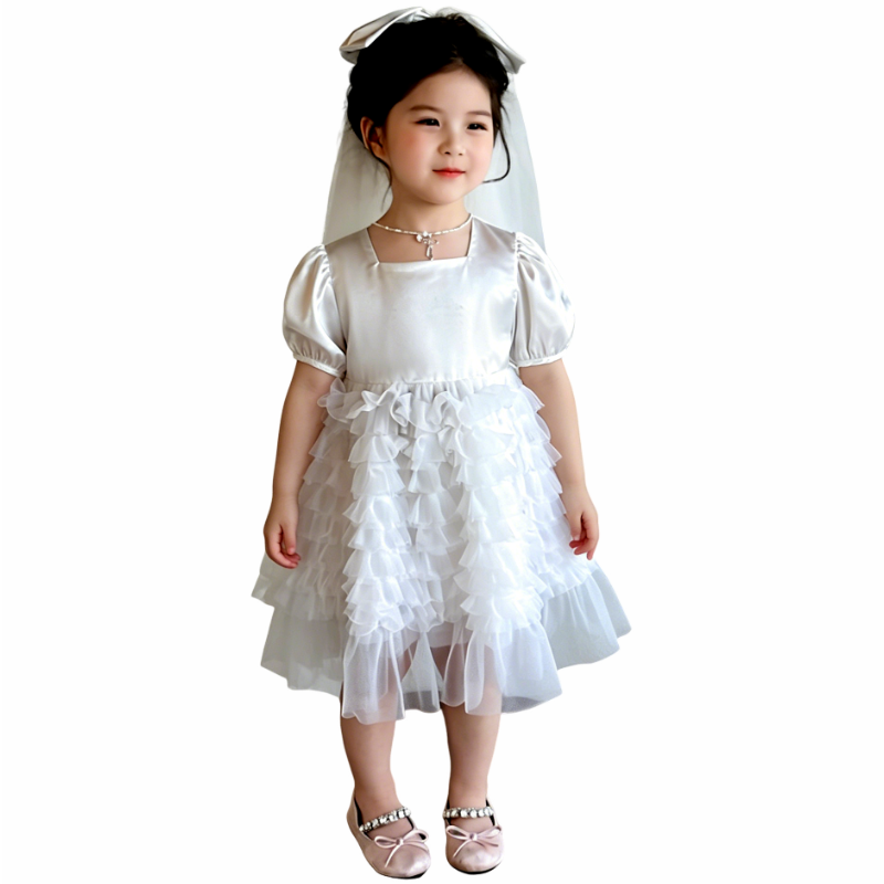 YALU Dress Children Aged 3 7 Years Old