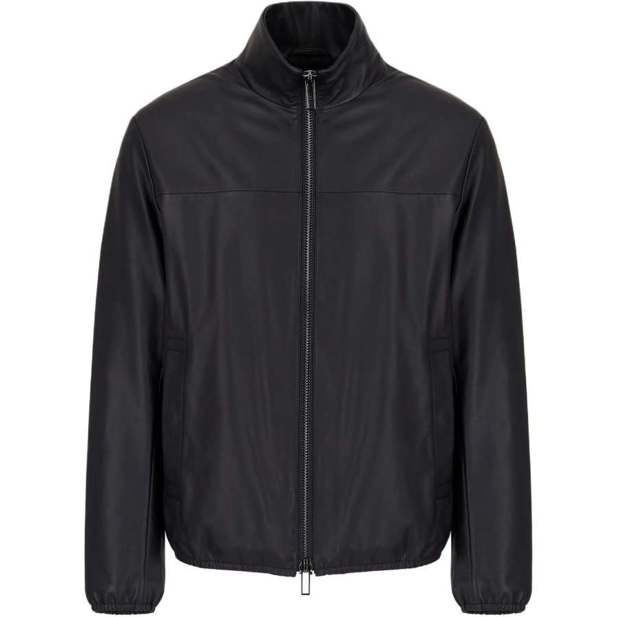 EMPORIO ARMANI Leather Jacket Men's