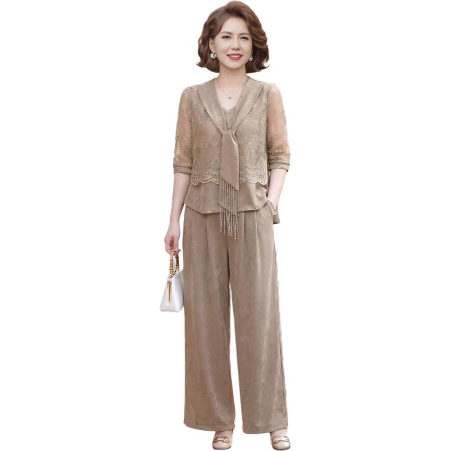 Hodo Casual Suits Women's Scarf Collar Moderate