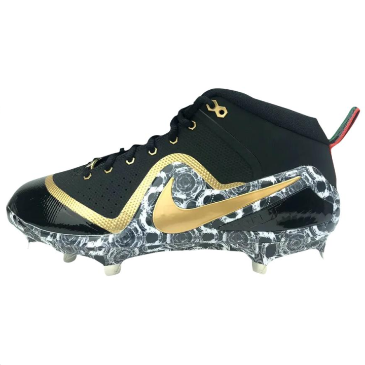 Nike Nike Baseball Shoes Men's Black Gold
