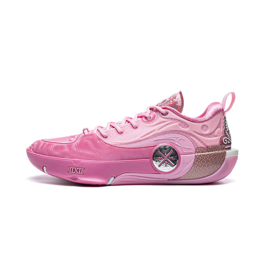 Li-Ning Li Ning WOW12 Cushioning Slip Resistant Abrasion Resistant Breathable Rebound Grip Low top Basketball Shoes Unisex