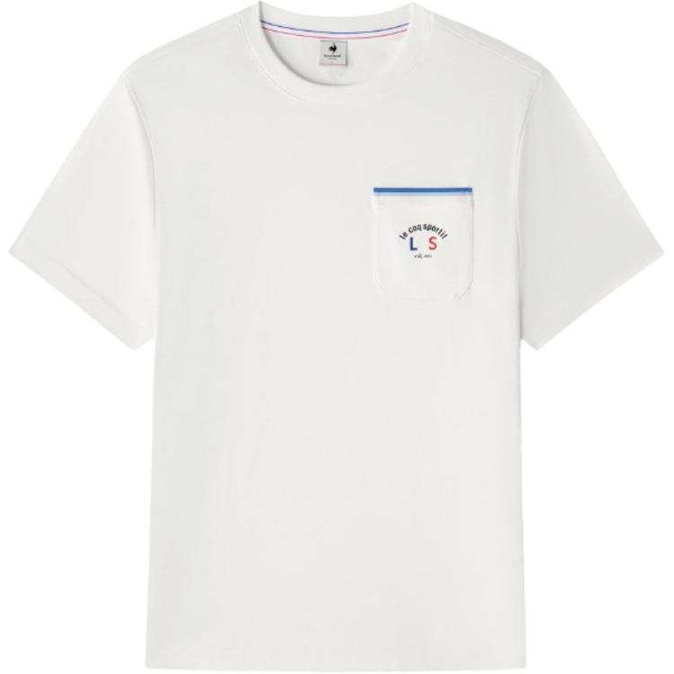 Le Coq Sportif T Shirts Men's Crew Neck Moderate