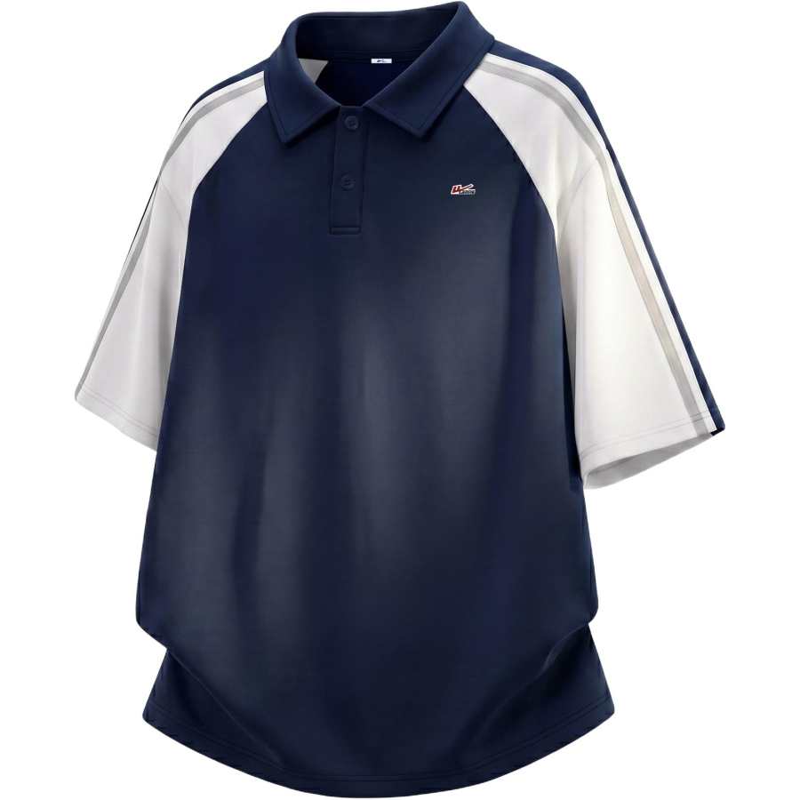 WARRIOR WARRIOR Polo Shirts Unisex Lapel Thin Straight Fit