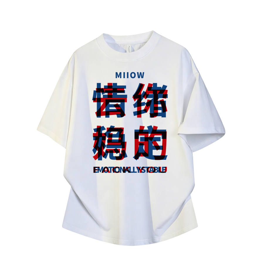 MIIOW T Shirts Unisex Crew Neck