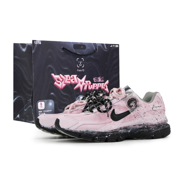 Nike Nike Initiator Low top Casual City Commuting Running Shoes Men's Black Pink