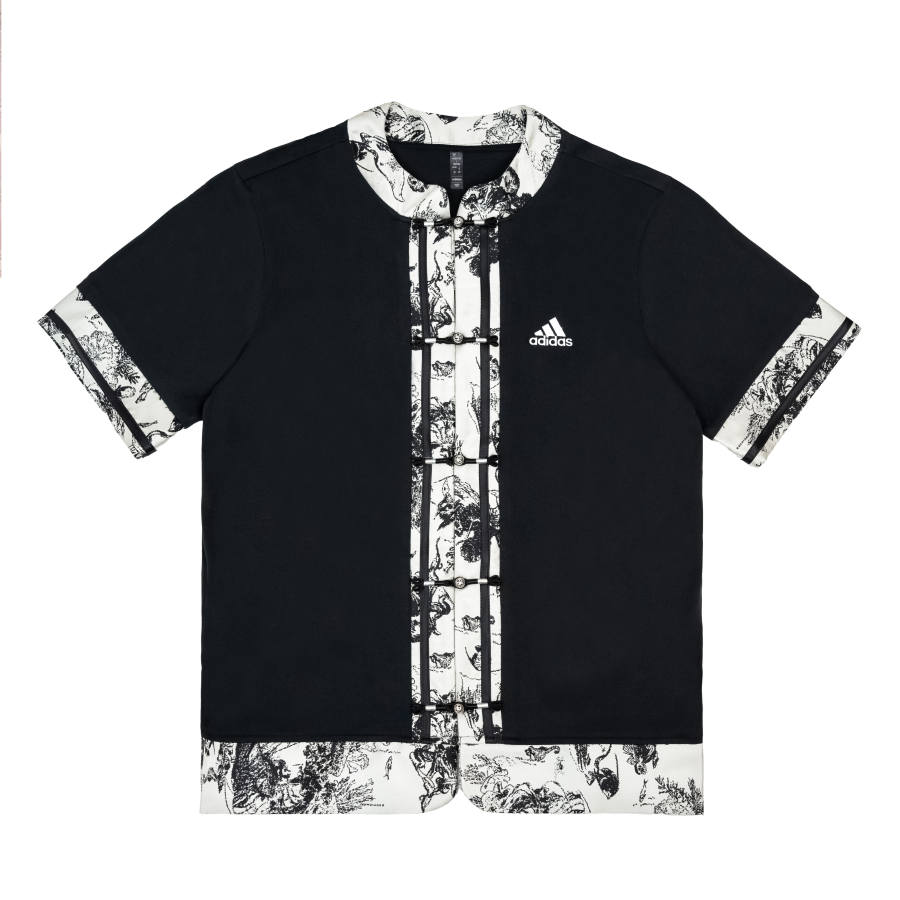 Adidas Adidas T Shirts Unisex Black Crew Neck Moderate Straight Fit