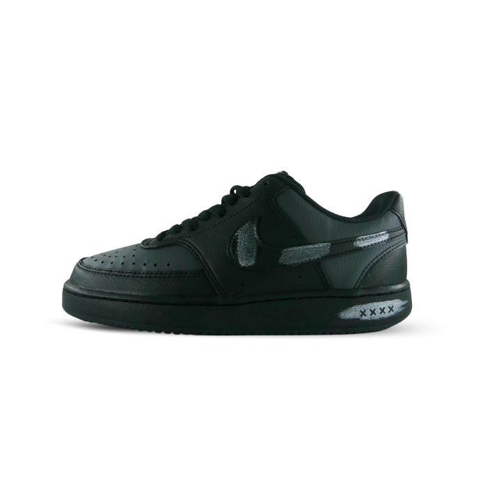 Nike Nike Court Vision 1 Subtle Texture Synthetic Leather Slip Resistant Low top Skateboard Shoes Unisex