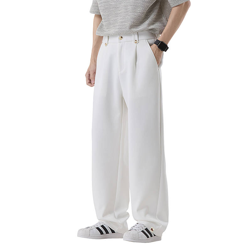 BALENO Casual Pants Unisex Thin Wide Leg Pants