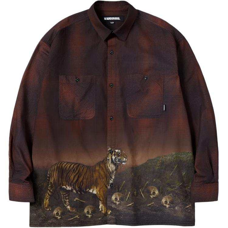 NEIGHBORHOOD Tiger Print Ve Shirt