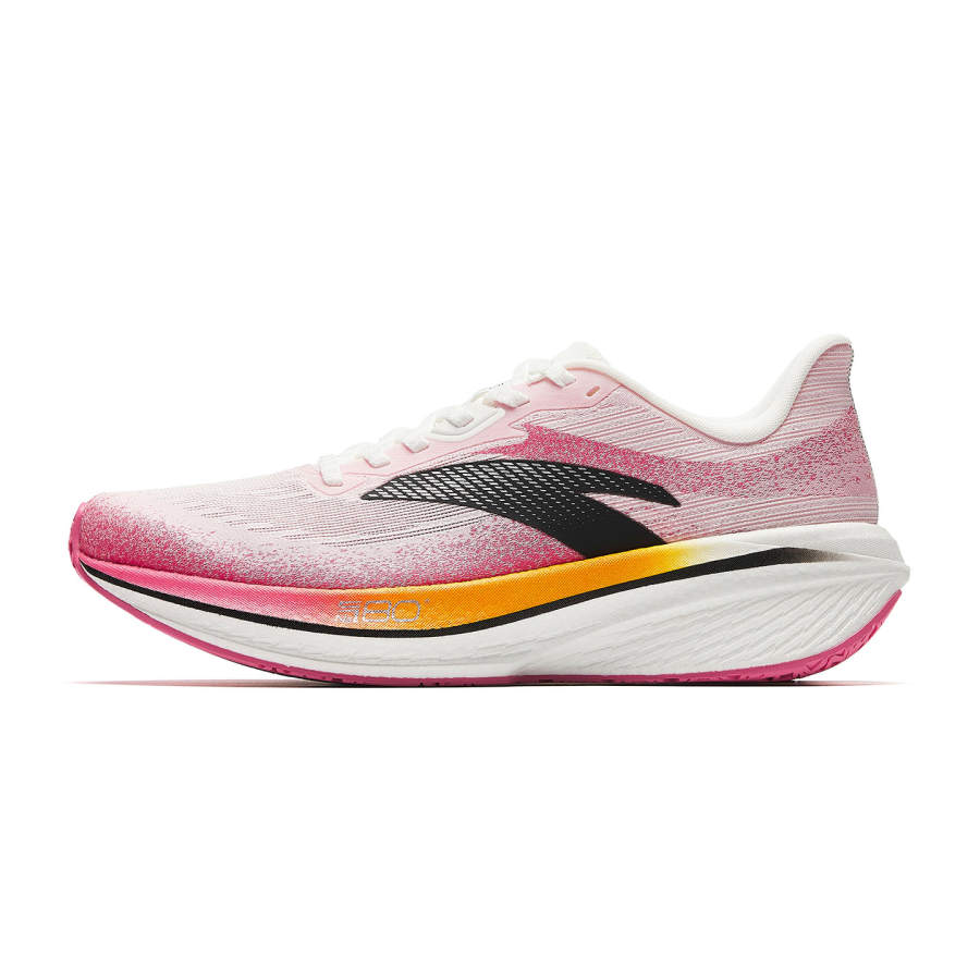 Anta Zone 2 Heart Rate 80 Abrasion Resistant Breathable Lightweight Rebound Low top Running Shoes Men's