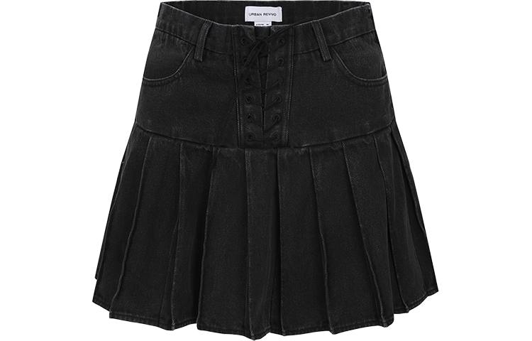 URBAN REVIVO Denim Short Skirts Women's
