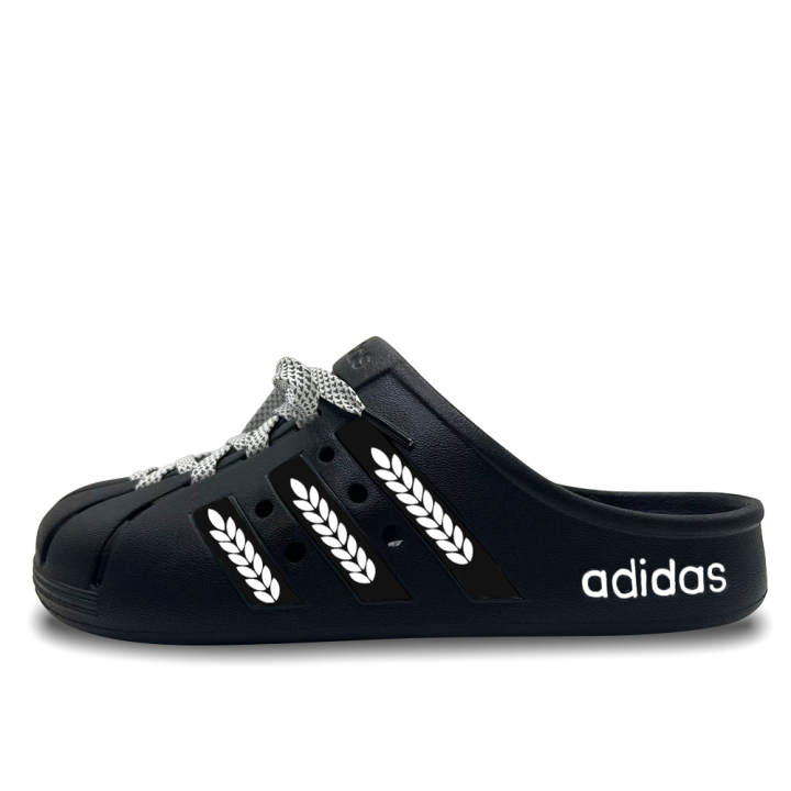 Adidas Adidas ADILETTE CLOGS Unisex Black White