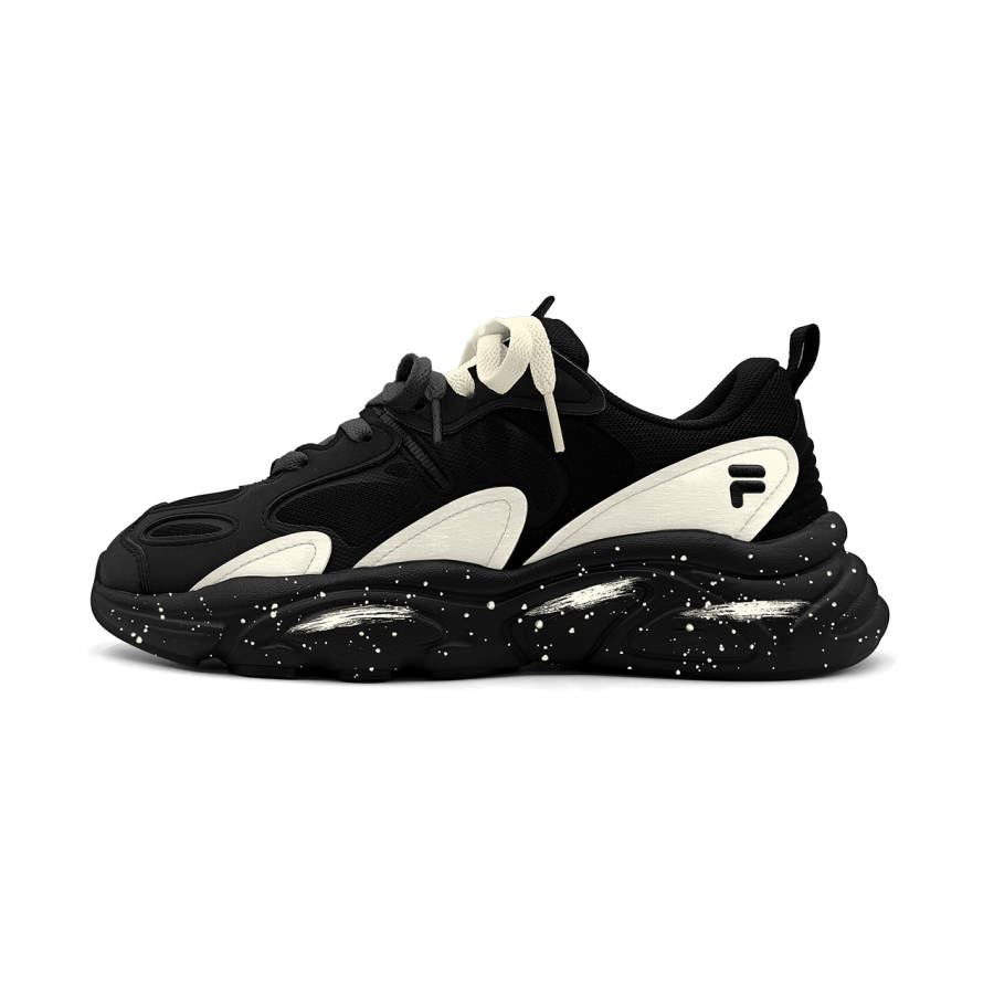 FILA Mars 2 Low top Casual Shoes Men's Black Rice Yellow