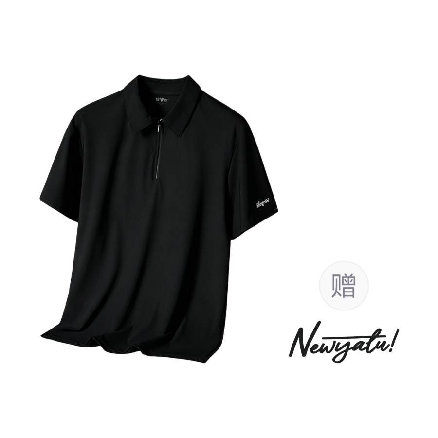 YALU Polo Shirts Men's Polo Collar Thin