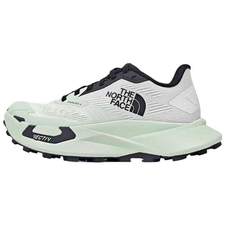 THE NORTH FACE Vective Enduris 4 Trail Running Shoes Women's Gray Green