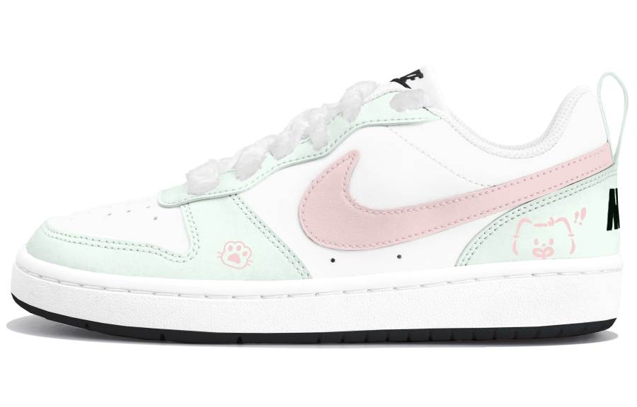 Nike Nike Court Borough Low top Kids' Skateboarding Shoes Pink Teenagers