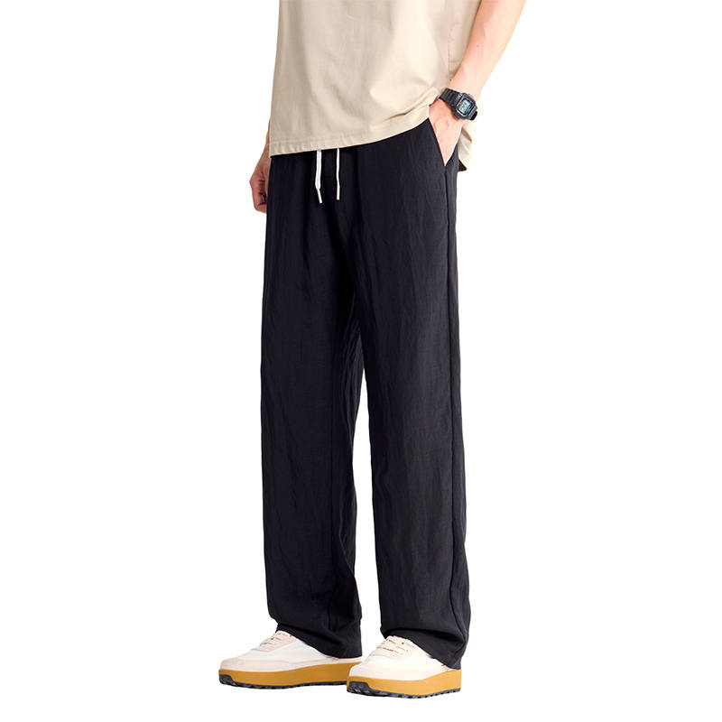 BALENO Casual Pants Unisex Thin Straight Fit Pants