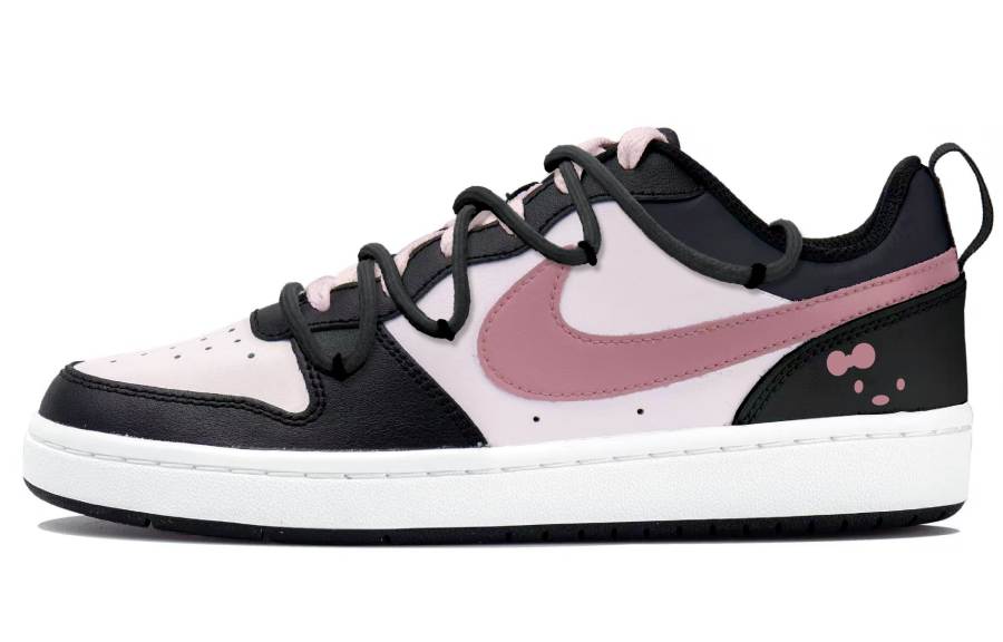Nike Nike Court Borough Mouldy Kitten Deconstruction Kids' Skateboarding Shoes Pink Teenagers