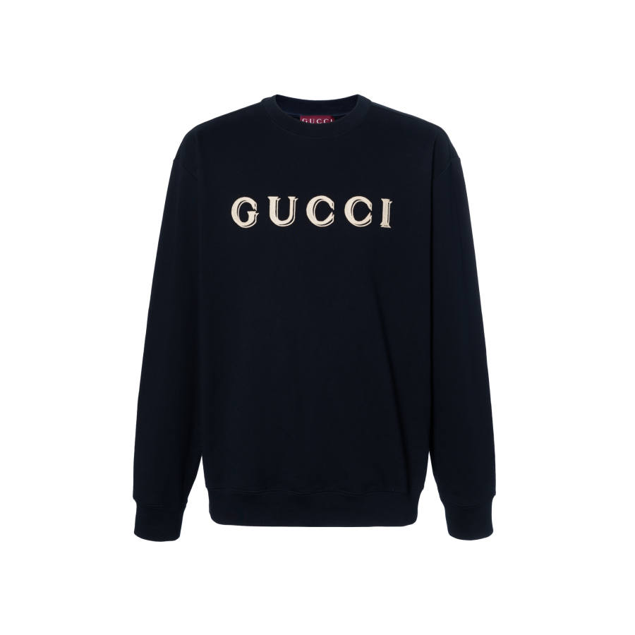 GUCCI Gucci Embroidery Jersey Sweatshirt