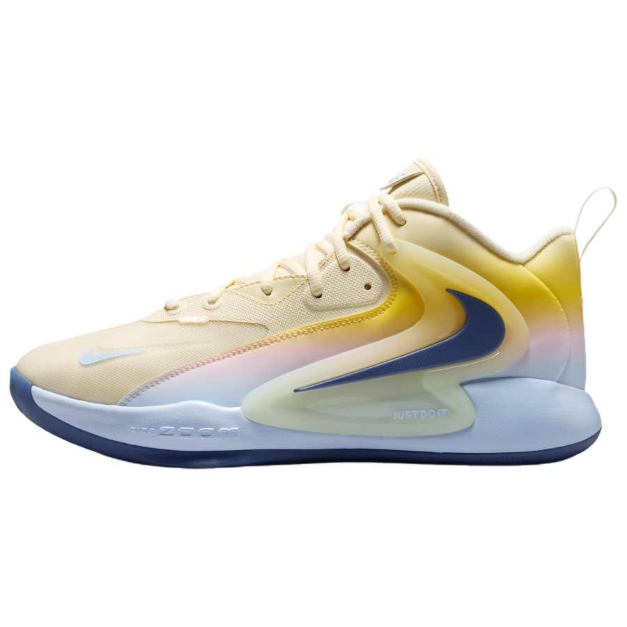 Nike Nike HyperSet 2 SE Leather, Mesh Breathable Support Volleyball Shoes Unisex Yellow Blue