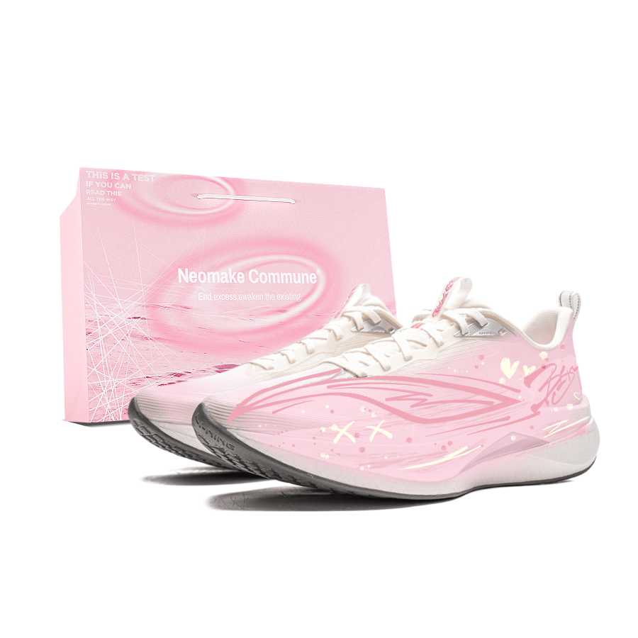 Li-Ning Li Ning Red Hare 9 PRO Cushioning Abrasion Resistant Breathable Low top Casual Physical Fitness Test & Exam