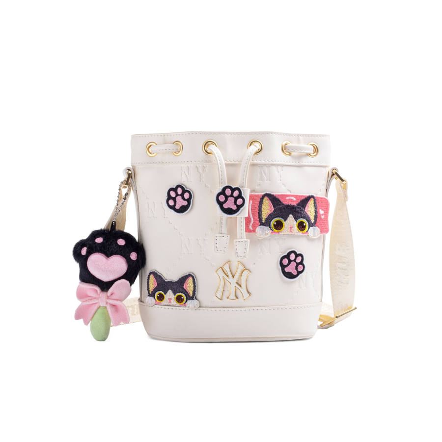 MLB MLB Artificial Leather Crossbody Bags Regular Women's White