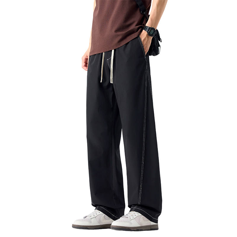 BALENO Casual Pants Unisex Thin Straight Fit Pants