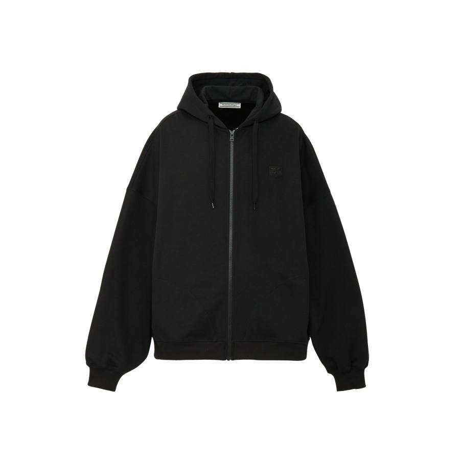 Onitsuka Tiger LOGO ZIP UP SWEAT HOODIE Unisex Black