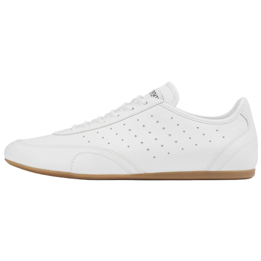 Jimmy Choo Sunny Leather Low top Casual Shoes Women's White