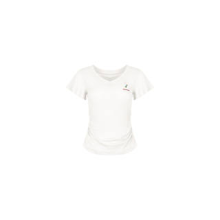 Umoumo T Shirts Women's V Neck Thin Nipped In Waist