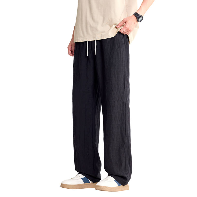 BALENO Casual Pants Unisex Thin Straight Fit Pants