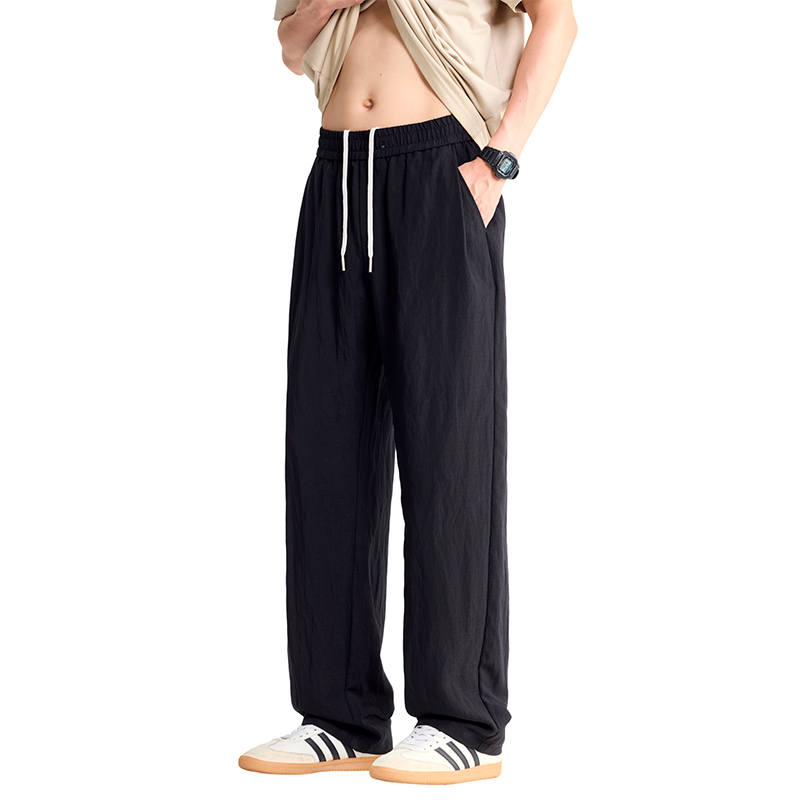 BALENO Casual Pants Unisex Thin Straight Fit Pants