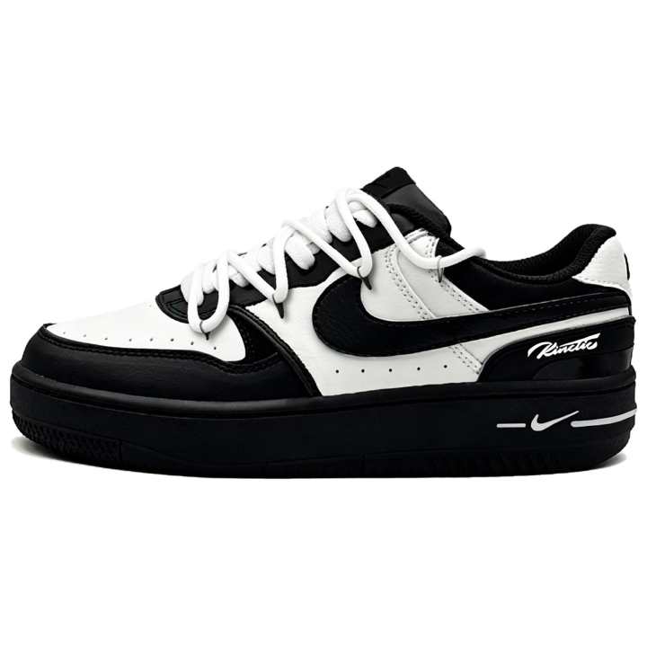Nike Nike Gamma Force Minimalist Slip Resistant Cushioning Abrasion Resistant Low top Skateboard Shoes Women's Black White