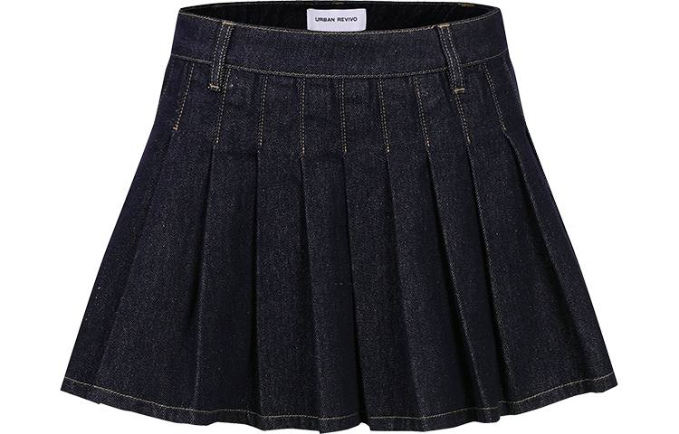 URBAN REVIVO Women's Denim Short Skirts Women's