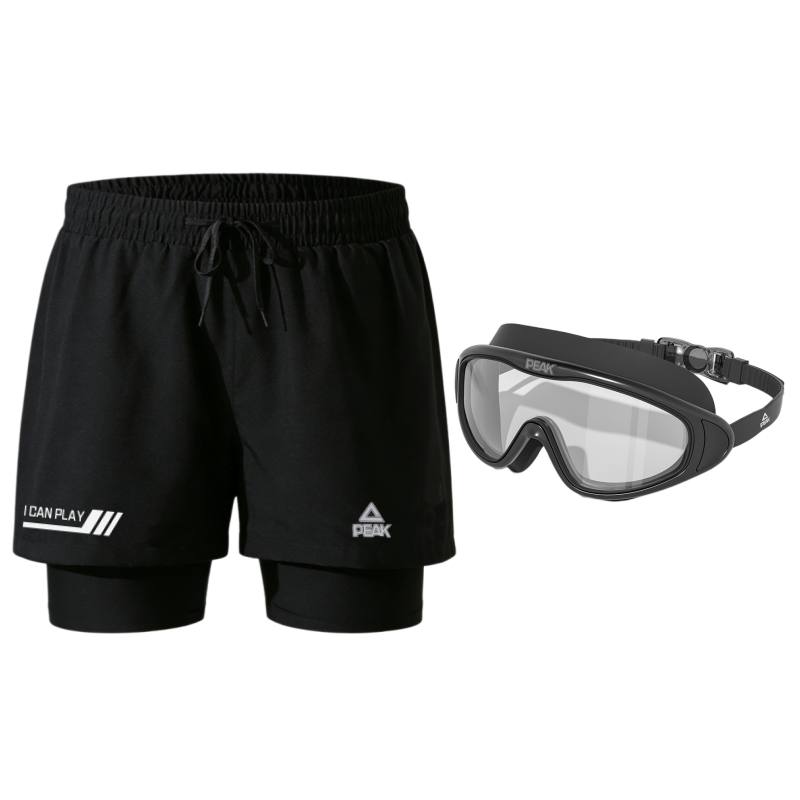 PEAK x SHUILULIANGYONG Swimming Equipment Sets Men's Black