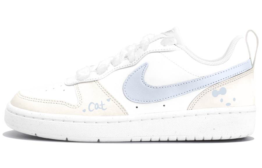 Nike Nike Court Borough 2 Kids' Skateboarding Shoes Blue Teenagers
