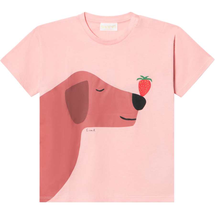 GUCCI Kids T Shirts Crew Neck Moderate